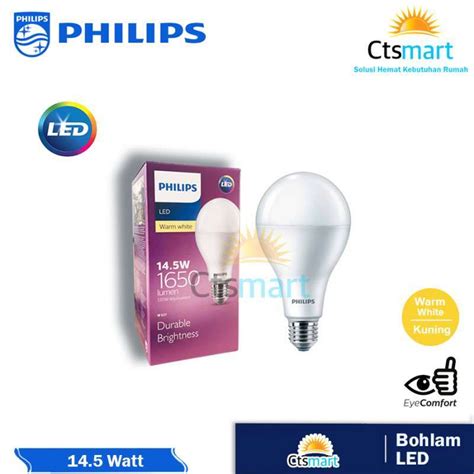 Jual Lampu Led Philips 14 5 Watt Kuning Warm White 14 5 W 14 5watt 14