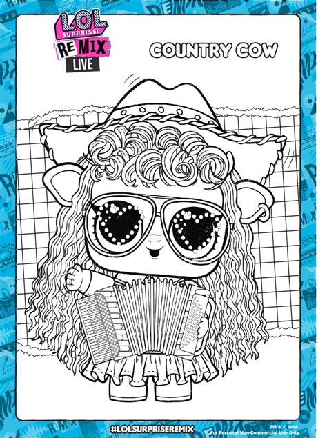 lol surprise remix coloring pages  activity pages youloveitcom