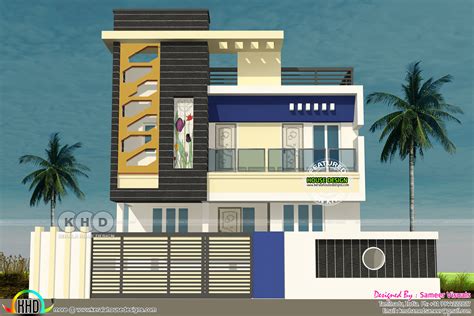 tamilnadu style  bedroom modern home plan kerala home design  floor plans