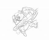 Daredevil Coloring Pages Hero Men Comments Fujiwara Yumiko Popular Coloringhome sketch template