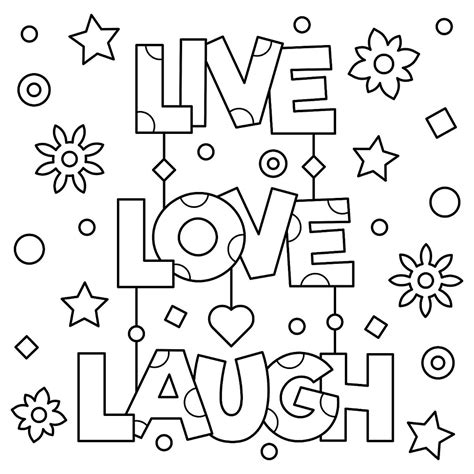 encouraging words coloring pages