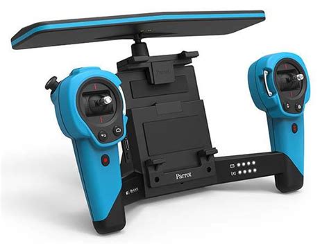 parrot bebop drone quadricopter  built  hd fisheye  gps