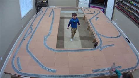 quick lionel fastrack layout youtube