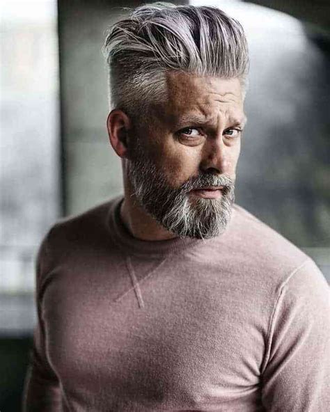 Timeless Hairstyles For Grey Hair Men Over 50 The Undercut