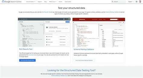googles legacy structured data testing tool