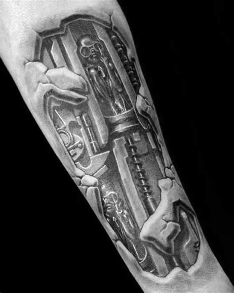 50 Hr Giger Tattoo Designs For Men Swiss Painter Ink Ideas