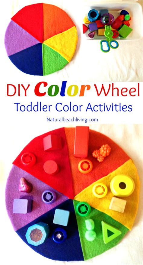 easy   diy color activity  preschool toddlers natural