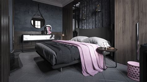 luxury styles  dark  daring interiors