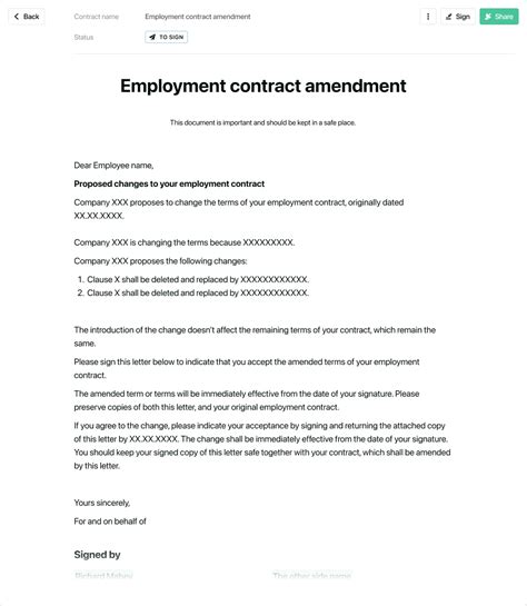 modelo de alteracao  contrato de trabalho livre  usar