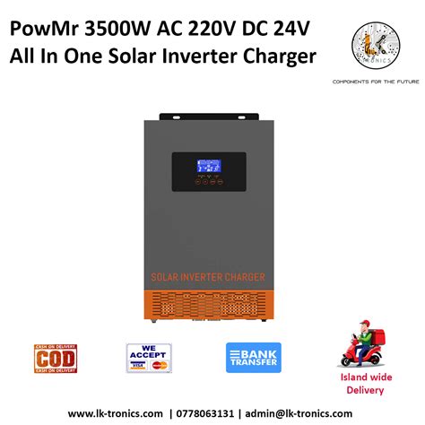 powmr  solar inverter charger ac  dc