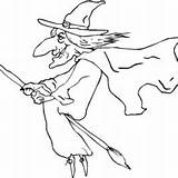 Witch Coloring Pages Witches Printable Kids Old Ugly Wicked Color Printables Drawing Halloween Print Flying Getdrawings Ghost Supercoloring Getcolorings Scary sketch template