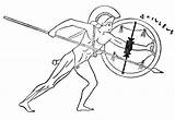 Achilles Iliad Clipart Book Patroclus Games Funeral Xxiii Summary sketch template