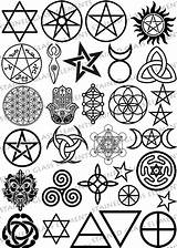Pentacle Wicca Symbols Wiccan Decals Ceramic Pentagram Tattoos Glass Tattoo Etsy Sepia Pagan Pendants Getdrawings Drawing Keramische Besuchen Sheet Visit sketch template