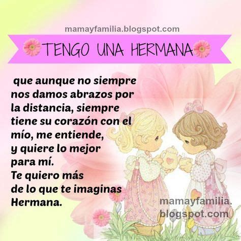 frases bonitas imagenes  mi hermana palabras  mi