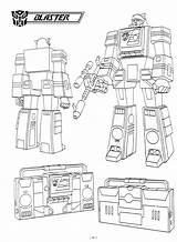 Blaster Coloring Pages Transformers Deviantart Thuddleston Choose Board Drawing Sketch sketch template
