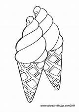 Ice Cream Coloring Pages Icecream Cupcake Cone Click Sheets Template Parfait Mobile Kids Save Printable Summer Children Cartoon Fun Book sketch template