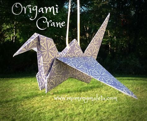 japan craft week  origami cranes mommymaleta