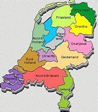 provincies  nederland met hoofdsteden