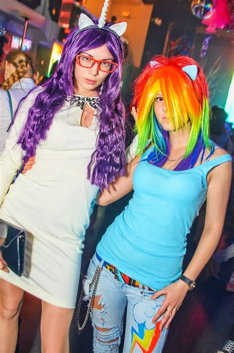rarity and rainbow dash cosplay by hiems214 on deviantart