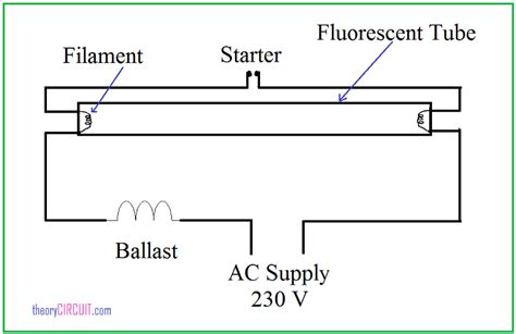 wiring diagram  fluorescent light fitting