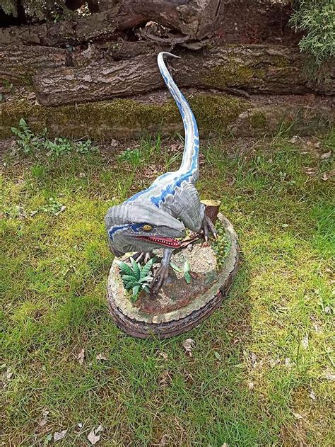blue raptor  jurassic park specialstl
