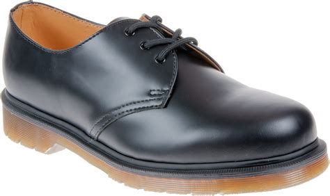 dr martens  black smooth plain welt  casual shoes humphries shoes