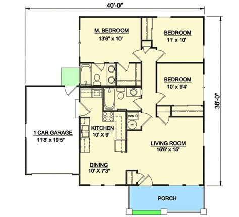 plan ma starter home  style house plans starter home small house plans