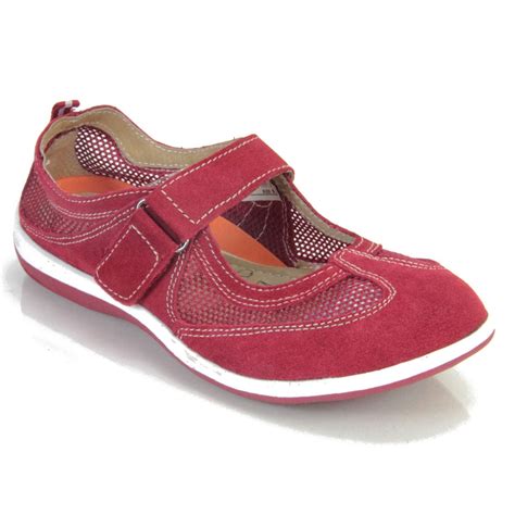 womens velcro strap suede leather mesh summer shoes sports shoes ebay