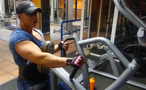 virginia sanchez back training motivation femalemuscle female bodybuilding and talklive by
