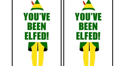 youve  elfed printable gift tags south lumina style