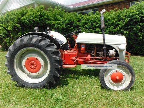 vintage ford  farm tractor