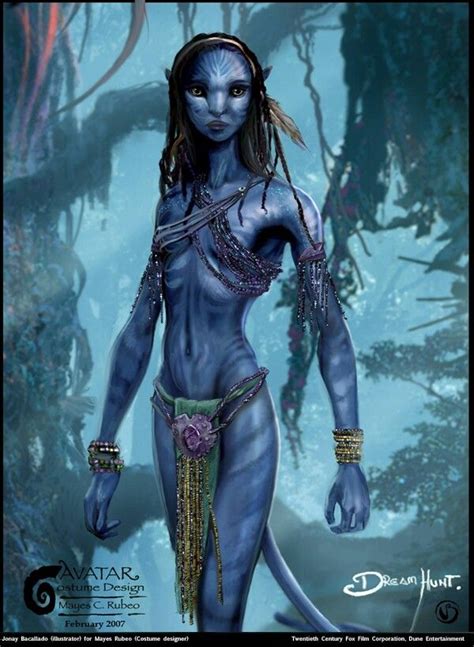 Concept Female Navi Avatar Movie Avatar Aang Pandora Avatar