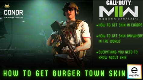 modern warfare     burger town skin exputercom