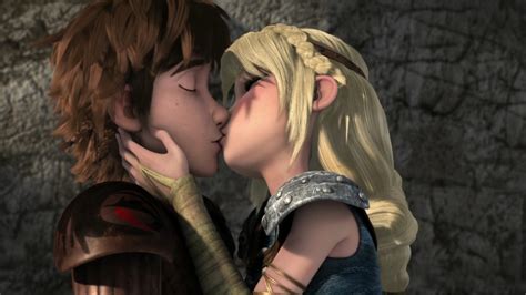 image hiccup and astrid kissing shel fire part 1 how to train your dragon wiki fandom