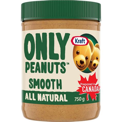 kraft  peanuts  natural smooth peanut butter walmart canada