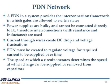 ece  lecture  power distribution networks spring