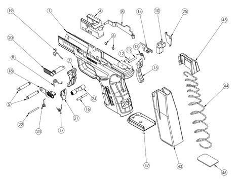 xd parts schematic