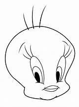 Coloring Tweety Bird Face Pages Faces Cartoon Kids Color Choose Board Easter Anycoloring Disney Books sketch template