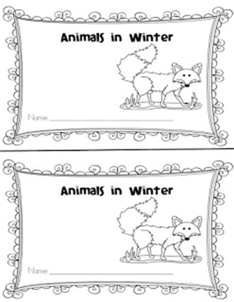 images  winter animals worksheets winter animals worksheets