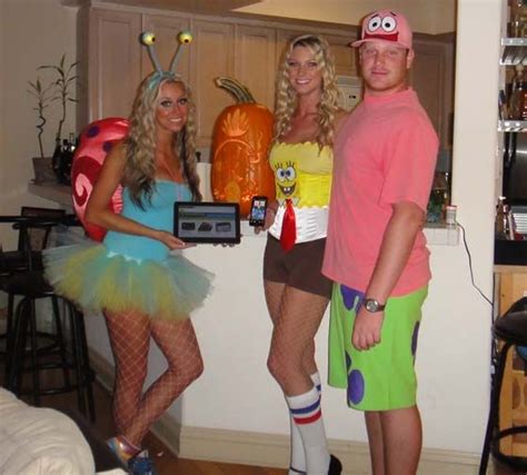 spongebob halloween costume diy group halloween costumes spongebob