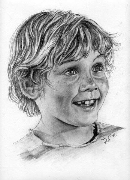 boy charcoal drawing ideas   portrait cute boy drawing