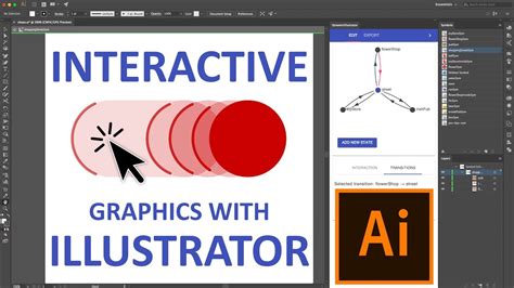 create interactive graphics  illustrator youtube