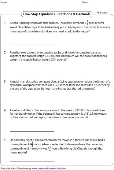 step equation word problems worksheet  worksheet spreadsheet
