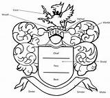 Arms Heraldry Familytreemagazine sketch template