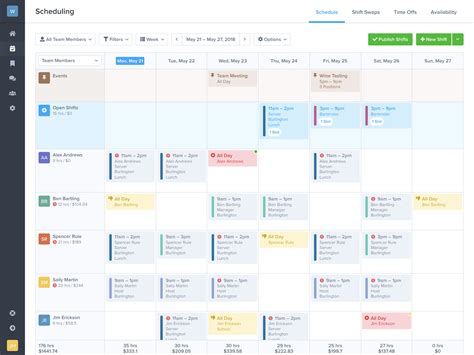 employee scheduling software zoomshift