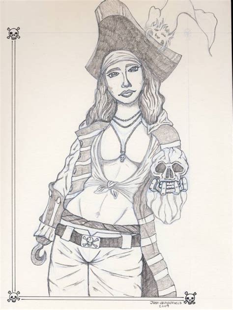 female pirate by bluepencil79 on deviantart