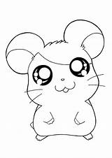 Coloring Pages Hamtaro Print sketch template