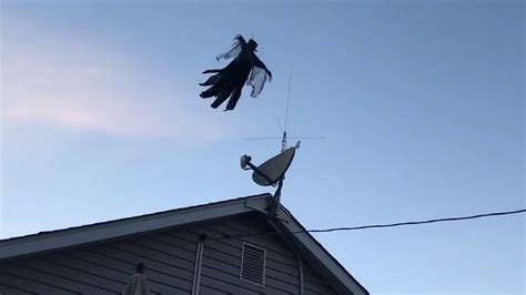halloween drone flying witch youtube