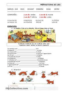 french les prepositions ideas teaching french french grammar