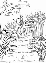 Bambi Disney Coloring Pages Faline Walt Characters Fanpop Wallpaper Background sketch template